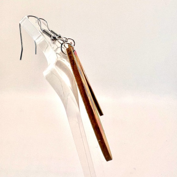 Paint Pallet Earrings - Art Teacher Earrings - Artist Earrings - Art Accessories - Picture 3 of 8